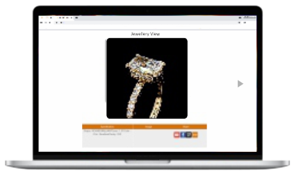 Get back Jewelry videography after scanning.